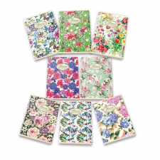 PIGNA Füzet Pigna Nature Flowers A/5 tűzött 42 lapos kockás füzet