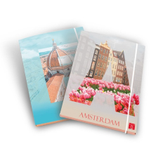 PIGNA Gumis mappa karton Pigna Dream Cities A/4 mappa