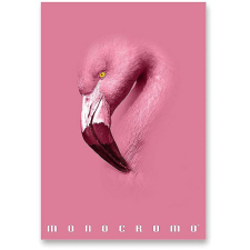 PIGNA Monocromo Pink A4 šitý, linkovaný, náhodný motiv füzet