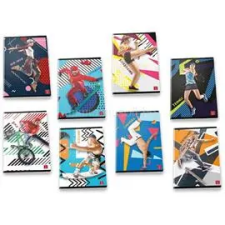 PIGNA Pop Sport A4 tűzött 42 lapos vonalas füzet (P1111-0856) füzet