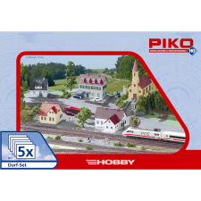 Piko faluépítőkészlet 5 darabos vágány