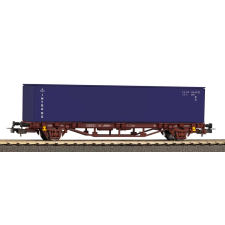 Piko Konténerszállító kocsi, Lgns, INTRANS konténerrel, CD V 27719 H0 1:87 méretarány makett
