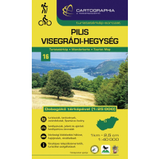  Pilis és Visegrádi-hegység turistatérkép utazás