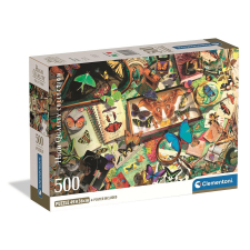 Pillangó Pillangók Collector 500 db-os Compact puzzle Clementoni puzzle, kirakós