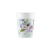 Pillangó Turquoise Butterfly, Pillangó papír pohár 8 db-os 200 ml