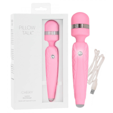Pillow Talk Cheeky Wand - akkus masszírozó vibrátor (pink) vibrátorok