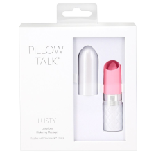  Pillow Talk Lusty - akkus, nyelves rúdvibrátor (pink) vibrátorok