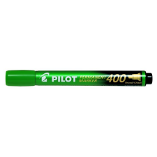 Pilot Alkoholos marker, 1,5-4 mm, vágott, PILOT "Permanent Marker 400", zöld filctoll, marker