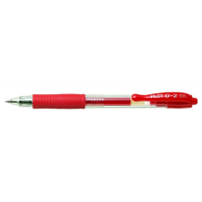 Pilot G-2 nyomógombos zseléstoll - 0.25 / piros (BL-G2-5-R) toll