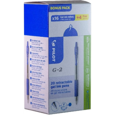 Pilot G-2 zseléstoll kék 20 db toll