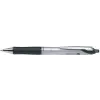 Pilot Golyóstoll, 0,25 mm, nyomógombos, fém klip, PILOT "Acroball", fekete