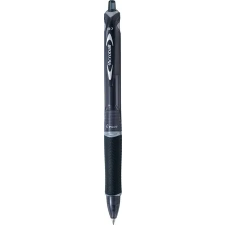 Pilot Golyóstoll, 0,25 mm, nyomógombos, PILOT "Acroball", fekete toll