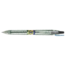Pilot Golyóstoll, 0,27 mm, nyomógombos, PILOT "B2P EcoBall", fekete toll