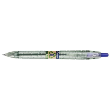 Pilot Golyóstoll, 0,27 mm, nyomógombos, PILOT "B2P EcoBall", kék toll
