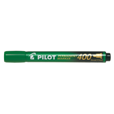 PILOT Magyarországi Fióktelepe Pilot Permanent marker 400 vágott hegyű zöld filctoll, marker