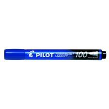 Pilot Permanent Marker 100 1mm Alkoholos marker - Kék (SCA-100-20L) filctoll, marker