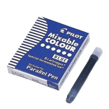 Pilot Töltőtoll patron, PILOT "Parallel Pen", kék tollbetét