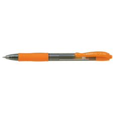 Pilot Zselés toll 0,7mm, nyomógombos Pilot G-2, írásszín narancs toll