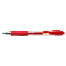 PILOT Zseléstoll, 0,25 mm, nyomógombos, PILOT "G-2", piros toll