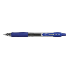 Pilot Zseléstoll, 0,32 mm, nyomógombos, PILOT "G-2", kék toll