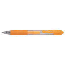 Pilot Zseléstoll, 0,37 mm, nyomógombos, PILOT "G-2 Neon", narancs toll