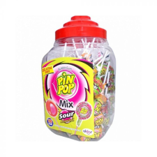 Pin Pop nyalóka SuperSour 100*18 g 1800g csokoládé és édesség