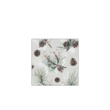 Pine Cone All Over papírszalvéta 25x25cm, 20db-os konyhai eszköz