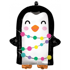 Pingvin fólia lufi 45 cm party kellék