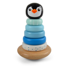  Pingvines toronyépítő - kék fajáték