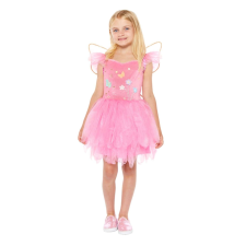 Pink KidMania® Tündér jelmez 6-8 éves lányoknak 128 cm jelmez
