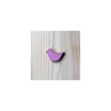  Pink madár, mérete: 4x3 cm dekorációs kellék