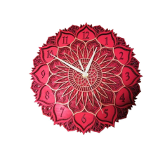 Pink mandala falióra falióra