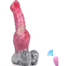 PINKALIEN Viby Mamthy – vibráló dildó érzéki kalandokhoz 22 x 6,5 cm műpénisz, dildó