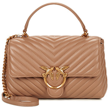 Pinko Kézitáskák LOVE LADY PUFF CLASSIC CL SHEEP NAPPA CHEVRON Bézs Egy méret kézitáska és bőrönd