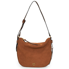 Pinko Válltáskák HOBO ZIP AROUND CLASSIC SUEDE + VITELLO SETA Barna Egy méret kézitáska és bőrönd