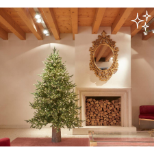  Pino Luxus műfenyő fényekkel és távirányítóval, 180 cm, 3000 LED, PE, zöld műfenyő