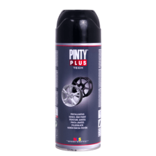 PINTY PLUS TECH 400ML KERÉKTÁRCSA SPRAY FEKETE fal- és homlokzatfesték