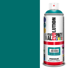 PintyPlus Akrilfesték spray, EVOLUTION fényes, 400 ml - RAL5021 water blue akrilfesték