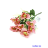  Pipacs selyem csokor 30cm - Mályva