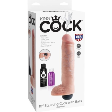 Pipedream King Cock 10 inch Squirting Cock Flesh műpénisz, dildó