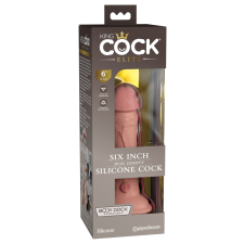 Pipedream - King Cock Elite 6" Dual Density Silicone Cock Light műpénisz, dildó