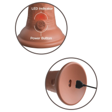 Pipedream - King Cock Elite 6&quot; Dual Density Vibrating Silicone Cock Tan vibrátorok