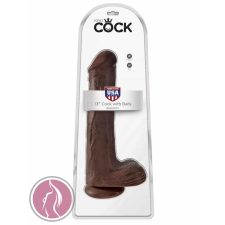 Pipedream - King Cock King Cock 10 inch Cock With Balls műpénisz, dildó