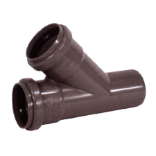 PIPELIFE KAEA PVC lefolyóág 45°, 50/40mm hűtés, fűtés szerelvény