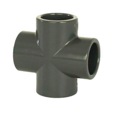 PipeLife Pvc nyomócsőhöz keresztidom 20mm (20143) hűtés, fűtés szerelvény