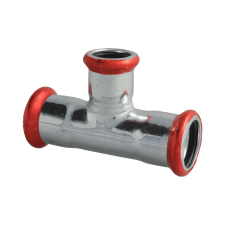 PipeLife Szénacél, 35mm-22mm-35mm szűkített T idom hűtés, fűtés szerelvény