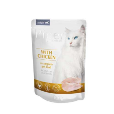 PIPER CAT ADULT 100g csirke alutasak felnőtt macskáknak macskaeledel