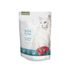 PIPER CAT STERILISED 100g tonhal alutasak ivartalanított macskáknak macskaeledel
