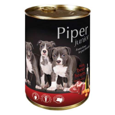 PIPER JUNIOR 400g marhaszív és sárgarépa konzerv kölyökkutyáknak kutyaeledel