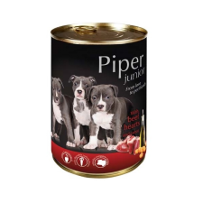 Piper Junior Beef Hearts &amp; Carrot (marhaszív-sárgarépa) 400 g kutyaeledel